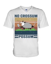 No Crossum Possum V-Neck T-Shirt thumbnail