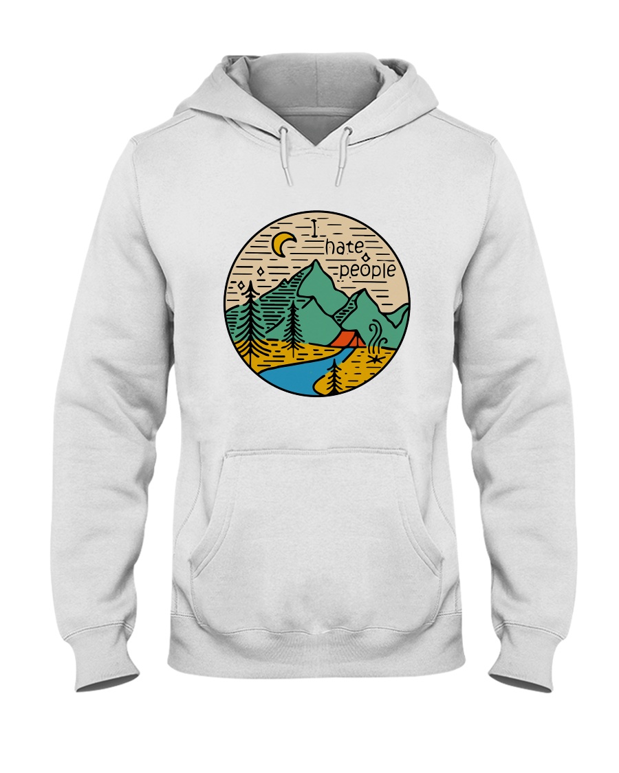 I Hate People Hooded Sweatshirt
