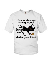 Life Is Much Easier Youth T-Shirt thumbnail