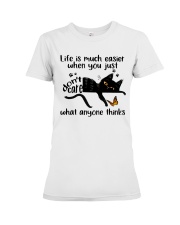 Life Is Much Easier Premium Fit Ladies Tee thumbnail