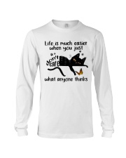 Life Is Much Easier Long Sleeve Tee thumbnail