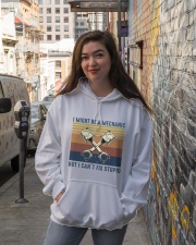 I Might Be A Mechanic Hooded Sweatshirt lifestyle-unisex-hoodie-front-1