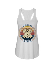 Solid As A Croc Ladies Flowy Tank thumbnail