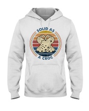 Solid As A Croc Hooded Sweatshirt thumbnail