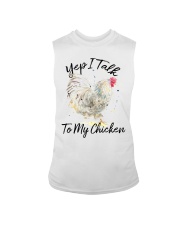 Yep I Talk To My Chicken Sleeveless Tee thumbnail