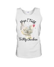 Yep I Talk To My Chicken Unisex Tank thumbnail