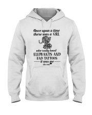 Elephants And Had Tattoos Hooded Sweatshirt thumbnail