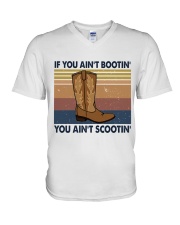 You Ain't Scootin V-Neck T-Shirt thumbnail