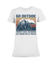 Go Outside Premium Fit Ladies Tee thumbnail