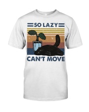So Lazy Can't Move Premium Fit Mens Tee thumbnail