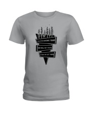 Sloth Hiking Team Ladies T-Shirt thumbnail