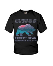 Bear Will Kill You Youth T-Shirt thumbnail