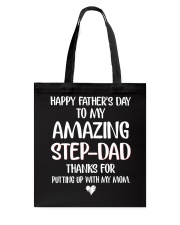 Amazing Step Dad Tote Bag thumbnail