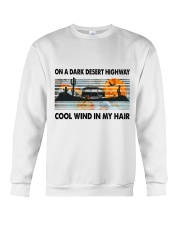 On A Dark Desert Highway Crewneck Sweatshirt thumbnail