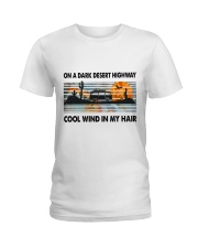 On A Dark Desert Highway Ladies T-Shirt thumbnail