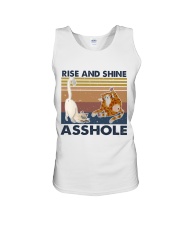 Rise And Shine Asshole Unisex Tank thumbnail