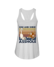 Rise And Shine Asshole Ladies Flowy Tank thumbnail