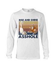 Rise And Shine Asshole Long Sleeve Tee thumbnail