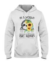 Be Kind Sunflower Hooded Sweatshirt thumbnail