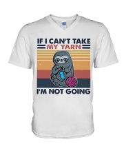 If I Can't Take My Yarn V-Neck T-Shirt thumbnail