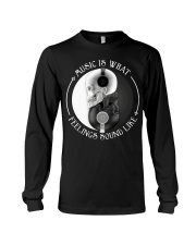 Music Is What Feeling Long Sleeve Tee thumbnail