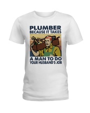 Plumber Man Ladies T-Shirt thumbnail