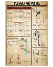 Plumber Knowledge 11x17 Poster front