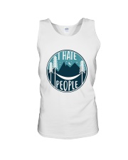T Hate People Unisex Tank thumbnail