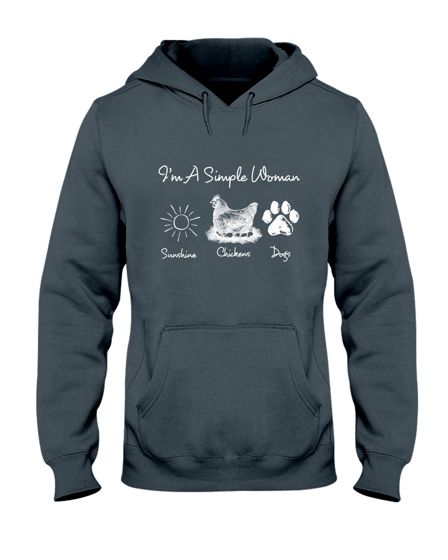 I'm A Simple Woman Hooded Sweatshirt