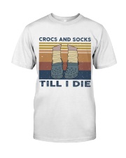 Crocs And Socks Classic T-Shirt thumbnail