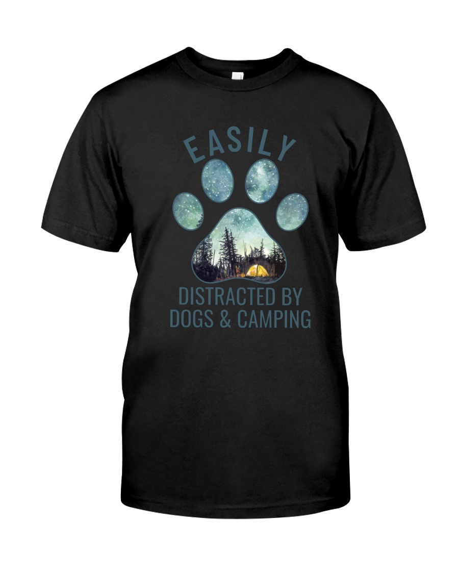 Dogs And Camping Classic T-Shirt