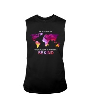 Be Kind In A World Sleeveless Tee thumbnail