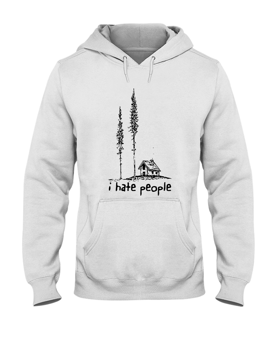 I Hate People Hooded Sweatshirt