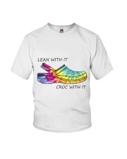 Lean With It Croc With It Youth T-Shirt thumbnail