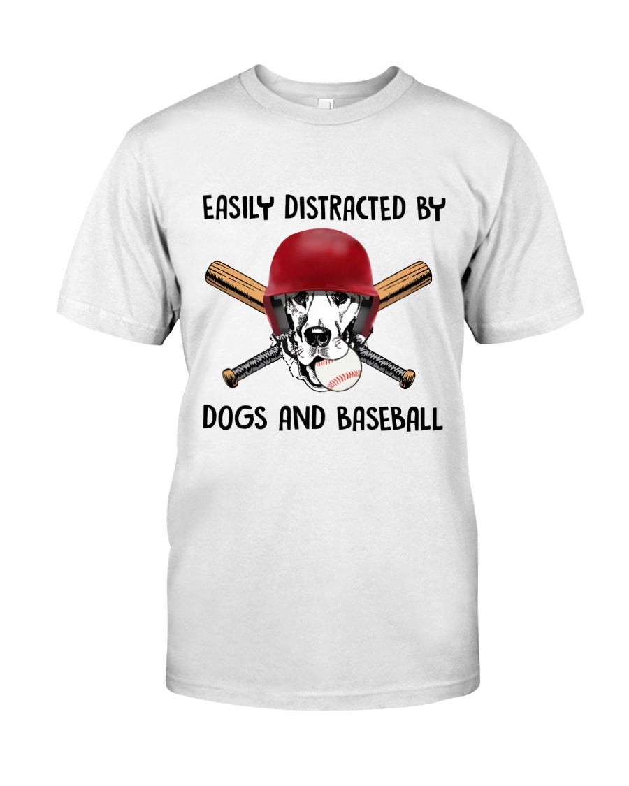 Dogs And Baseball Classic T-Shirt