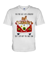 Dogue De Bordeaux V-Neck T-Shirt thumbnail