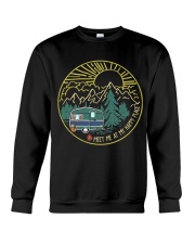 Meet Me At My Happy Place Crewneck Sweatshirt thumbnail