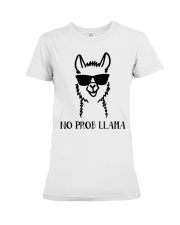 No Prob Llama Premium Fit Ladies Tee thumbnail