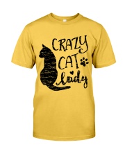 Crazy Cat Lady Classic T-Shirt front