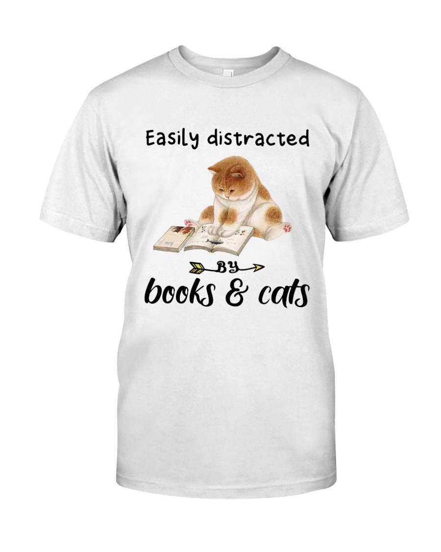 Books And Cats Classic T-Shirt