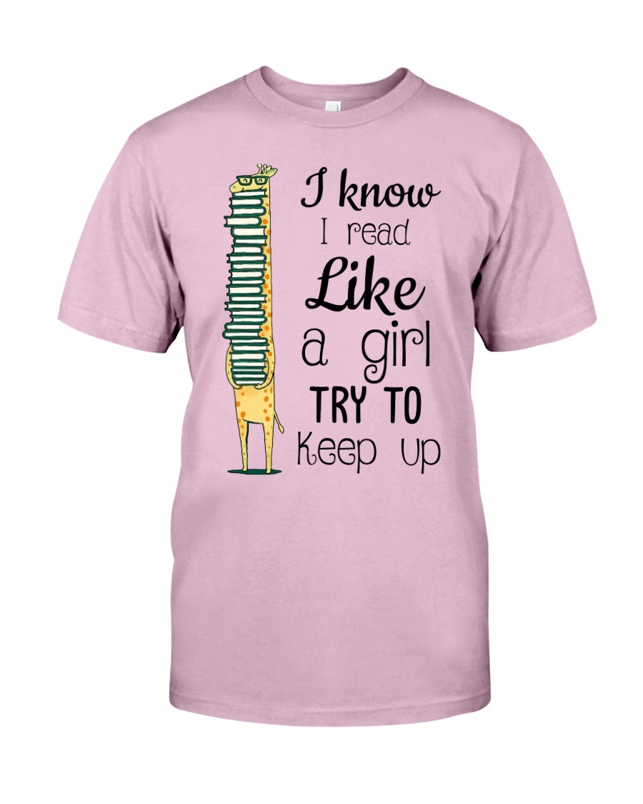 I Read Like A Girl Classic T-Shirt