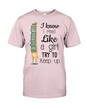 I Read Like A Girl Premium Fit Mens Tee thumbnail