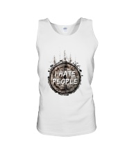 I Hate People Unisex Tank thumbnail
