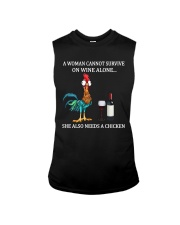 She Also Needs A Chicken Sleeveless Tee thumbnail