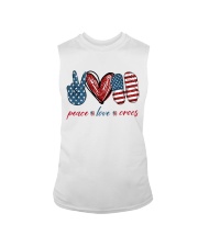 Peace Love Crocs Sleeveless Tee thumbnail