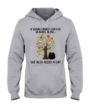 She Also Needs A Cat Hooded Sweatshirt thumbnail