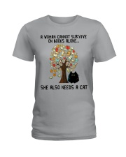 She Also Needs A Cat Ladies T-Shirt thumbnail