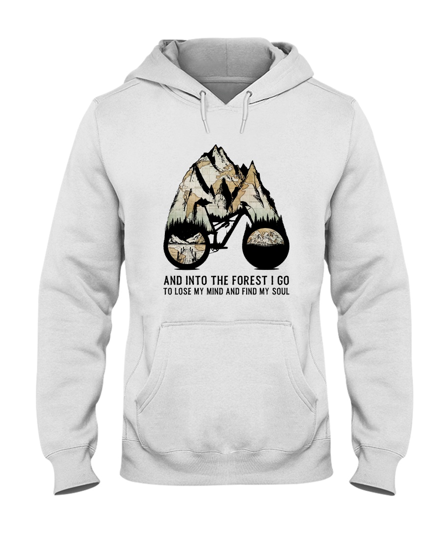 And Into The Forest I Go Hooded Sweatshirt