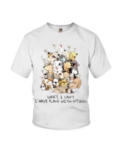 I Have Plans With My Dogs Youth T-Shirt thumbnail
