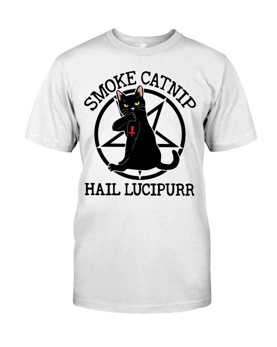 Smoke Catnip Hail Lucipurr Classic T-Shirt